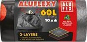 Alufix Vrecia na odpad zaťahovacie Flexy LDPE 60l 64x69cm/33my 10ks