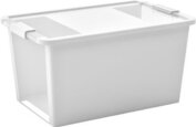Box s vekom KIS Bi-Box L 40l biely, 35x55x28cm