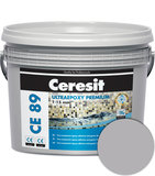 Ceresit CE 89 UltraEpoxy Premium betónovo šedá 2,5kg - dvojzložková epoxidová chemicky odolná malta na na lepenie a škárovanie obkladov a dlažieb
