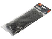 Extol Premium Pásky sťahovacie čierne, 4,8x250mm, 100ks, priemer 65mm, 8856160