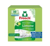 Frosch Tablety do umývačky riadu All-in-1 s vôňou limetky Bio 30ks
