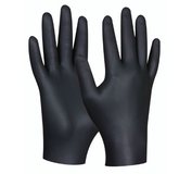 Gebol Jednorazové nitrilové rukavice v profesionálnej kvalite čierne S -80ks/bal.