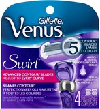 Gillette Venus Swirl Dámske náhradné hlavice s 5 čepieľkami 4ks