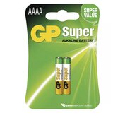 GP 25A AAAA LR61 Alkalická špeciálna batéria 1,5V 2ks