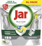 Jar Platinum All in 1 Tablety do umývačky riadu Lemon 90ks