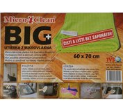 Micro4Clean BIG Utierka z mikrovlákna na čistenie a leštenie bez saponátov 60x70cm