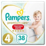 Pampers Premium Care Pants plienkové novavičky veľkosť 4 38ks
