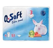 Q-Soft Kuchynské utierky 3v1 4ks