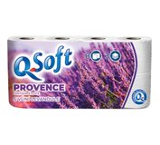 Q Soft Toaletný Papier Levdanduľa 3-vrstvový 8ks