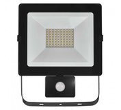 Reflektor LED 50W Hobby Slim PIR neutrálna biela