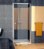 SanSwiss ECOP Eco-Line jednokrídlové sprchovacie dvere 90x190cm, aluchróm / číre sklo