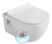SAPHO Brilla WC závesné rimless(100614)+ sedátko