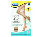 Scholl Light Legs kompresné sťahovacie pančuchové nohavice telové S 20DEN