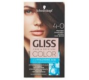 Schwarzkopf Gliss Color Farba na vlasy č.4-0 Prirodzene tmavohnedý