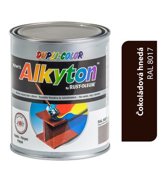 Alkyton lesklá R8017 hnedá tmavá 1l