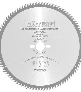CMT Pílový kotúč na lamino, plast a neželezné kovy - D190x2,8 d30 Z40 HM