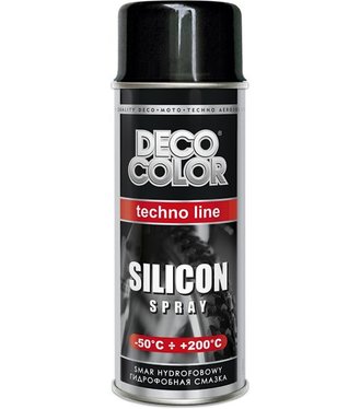 Deco Color Silicon spray - Silikónový sprej na gumové a plastové časti vozidiel 400ml