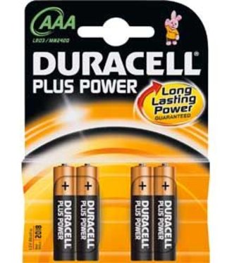 Duracell Plus LR03 2400 K4 Batérie