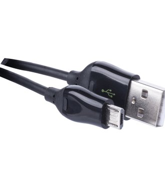 Emos USB kábel 2.0 A/M - micro B/M 1m čierny Quick Charge
