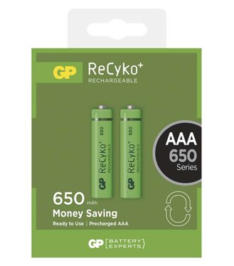 GP ReCyko 650 AAA Nabíjacia Batéria 2ks