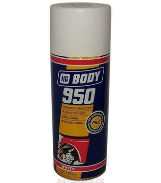 HB Body 950 sprej biely - Izolačná protihluková ochrana podvozku 400ml