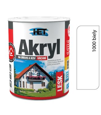 Het Akryl lesk 1000 biela 0,7kg