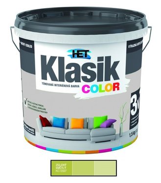 Het Klasik Color 0597 svetlozelený 1,5kg