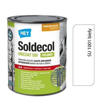 Het Soldecol Unicoat SM SU 1001 biely 0,6l