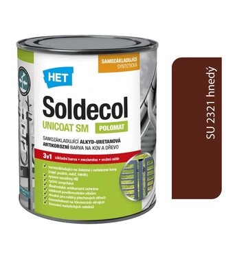 Het Soldecol Unicoat SM SU 2321 hnedý 2,5l