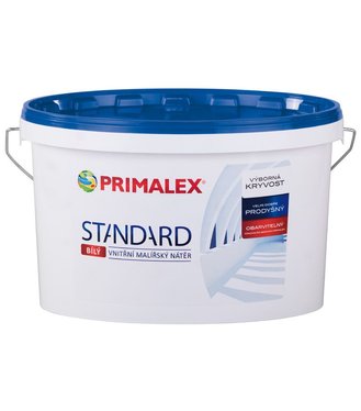 Primalex Štandard - Interiérová biela farba 4kg