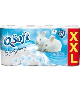 Q-Soft Toaletný papier XXL 3-vrstvový 16ks