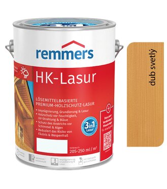 Remmers HK-Lasur 5l Eiche Hell/Dub svetlý - tenkovrstvá olejová lazúra