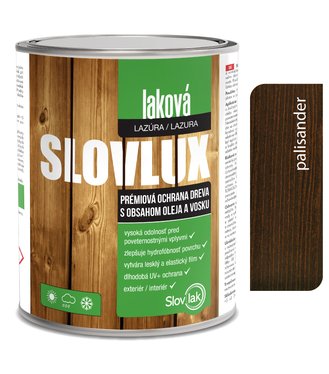 Slovlux Laková lazúra 0022 Palisander 0,7l