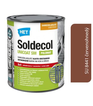 Soldecol Unicoat SM SU 8441 červenohnedý 2,5l 3v1