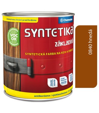 Syntetika S2000U 0840 tmavočervená 2,5l - základná farba