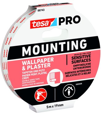 Tesa Mounting Pro 66743 páska na tapety a omietky 19mmx5m