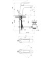 Bateria umyvadl. stojank. CL011.00