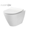 CERSANIT-WC misa CITY OVAL NEW CLEANON + sedátko SoftClose
