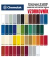 Chemopur E U2081 1100 šedá stredná - Vrchná polyuretánová farba na kov, betón, drevo 0,8l