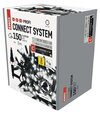 Connect System (C) Profi - strapce 3m/150xLED studená biela, čierny kábel (D2BC01)
