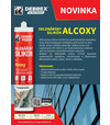 Debbex sklenársky silikón Alcoxy 280ml transparent