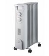 DEDRA Olejový ohrievač 2000W + ventilátor 400W