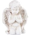 Dekorácia MagicHome, Anjel modliaci, polyresin na hrob 9x7,5x11 cm