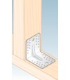 Domax KPL2 Uholník s prelisom 105x105x90x2mm