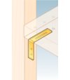 Domax KR1 Uholník nastaviteľný 60x80x20x3mm