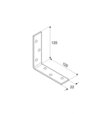 Domax KW 125 Uholník 125x125x22x2mm