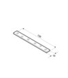 Domax LW160 Uholník 156x19x2mm