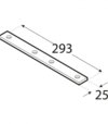 Domax LW7 Spojka úzka 293x25x5mm
