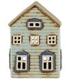 Dom/svietnik modrý 9x15,8x11cm