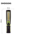 Dopredaj Svietidlo SMD LED 3W COB+1W nabíjacie 2200mAh